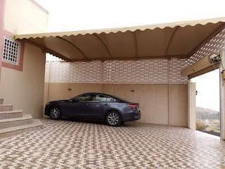 تركيب مظلات حديدية مقاومة للعوامل الجوية عصريه حديثة في جدة 